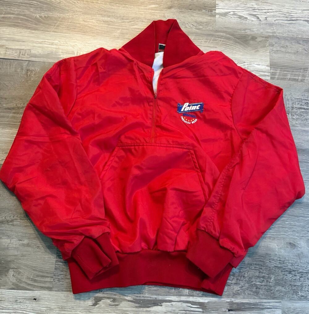 Vintage Point Special Premium Beer Half-Zip Pullover Windbreaker